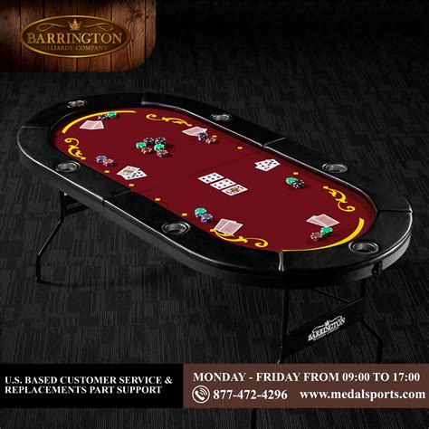 6 player poker table